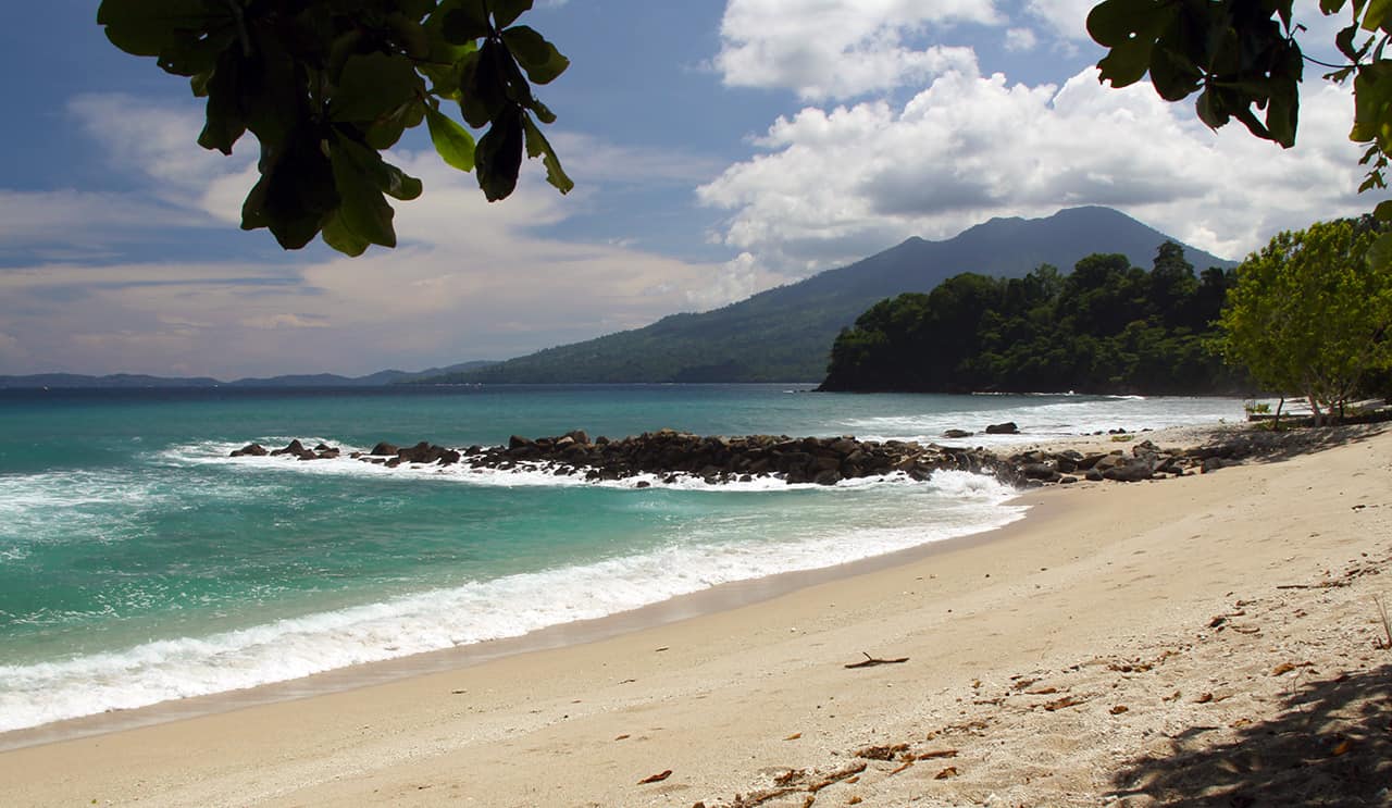 White Sand Beach, Tangkoko Forest Reserve