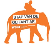 Stap van de olifant af