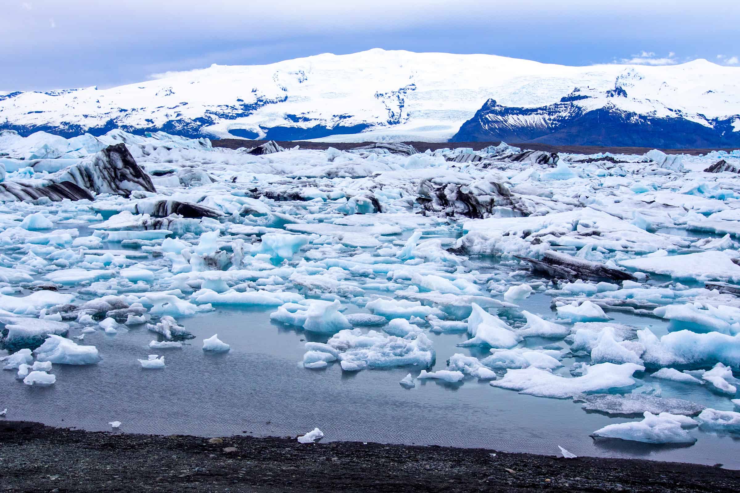 Jokulsarlon gletsjermeer