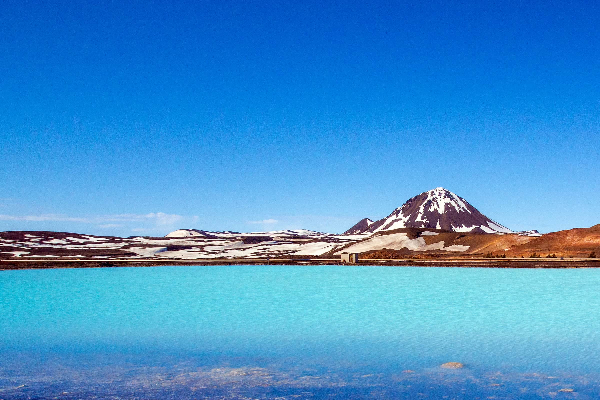 Myvatn natuurgebied in IJsland