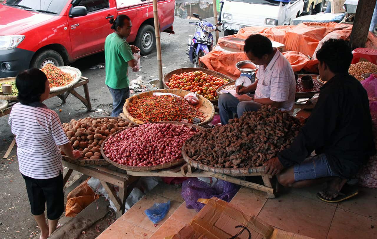 Huiveringwekkende dagmarkt van Tomohon