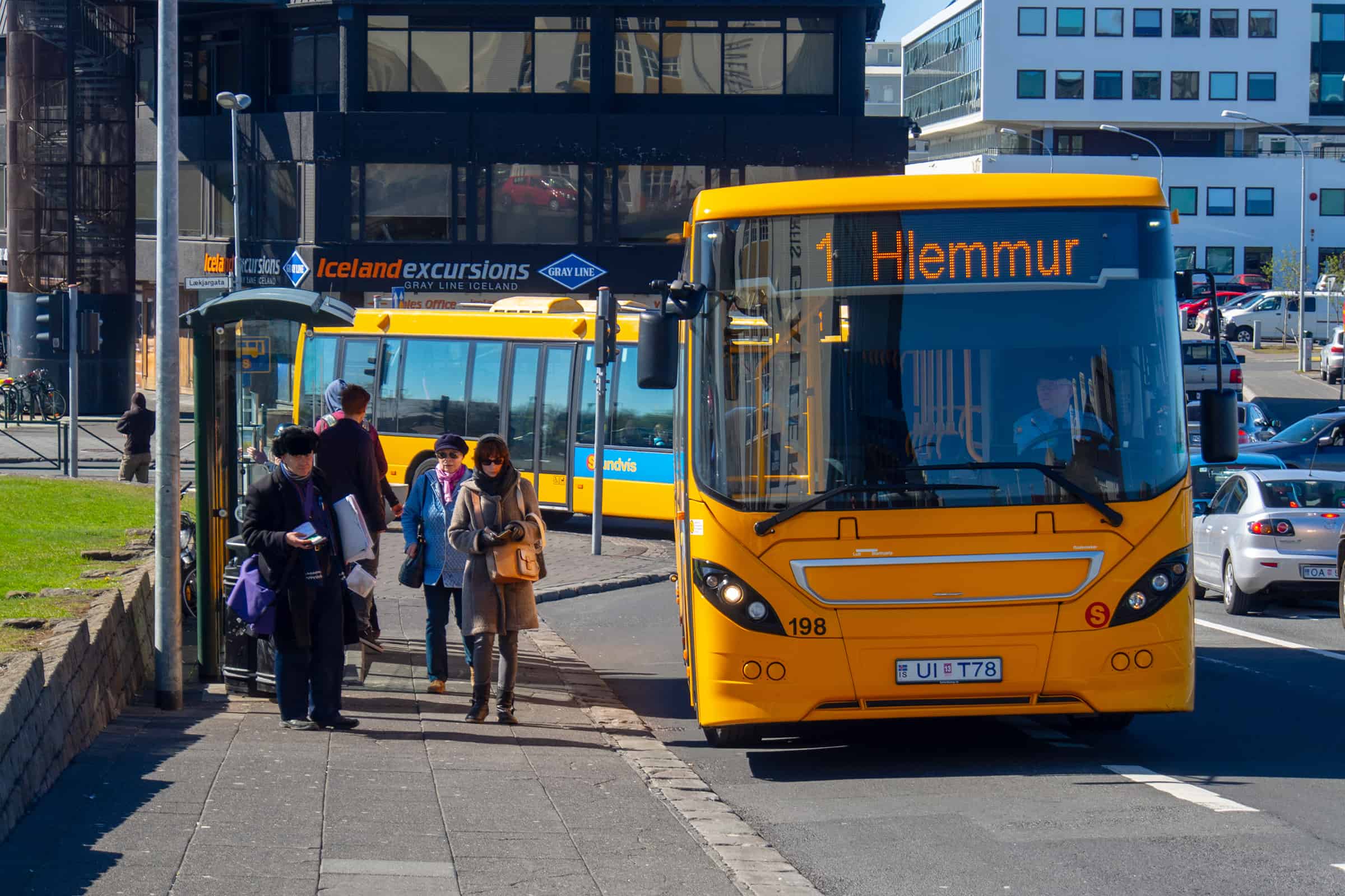 Stadsbus van Reykjavik