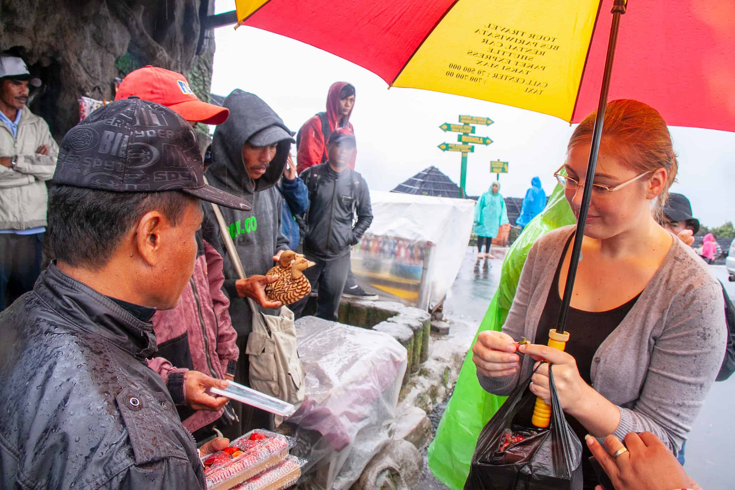 Tangkuban Perahu vulkaan