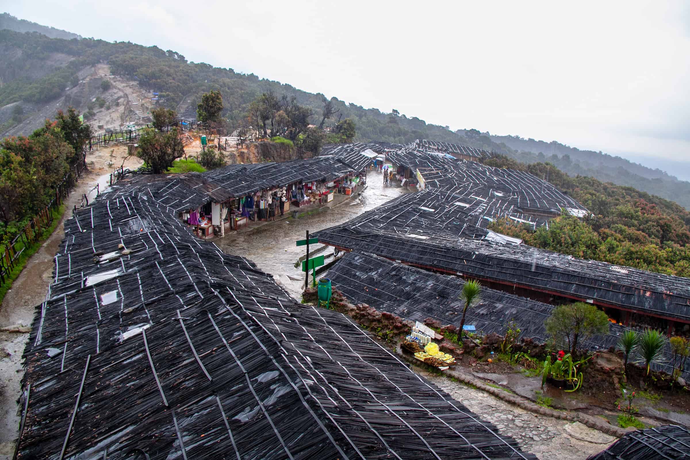 Tangkuban Perahu vulkaan