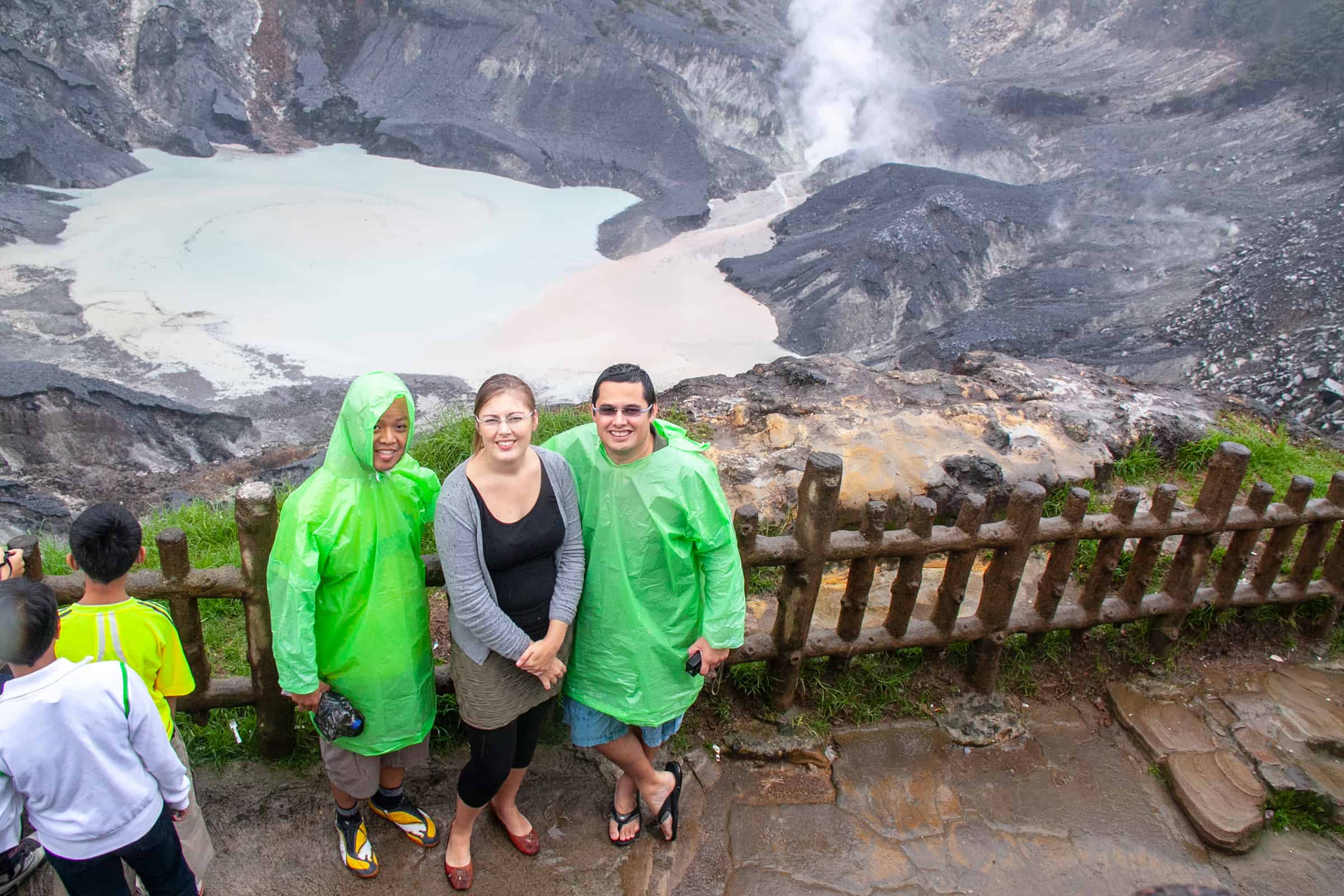 Tangkuban Perahu vulkaan