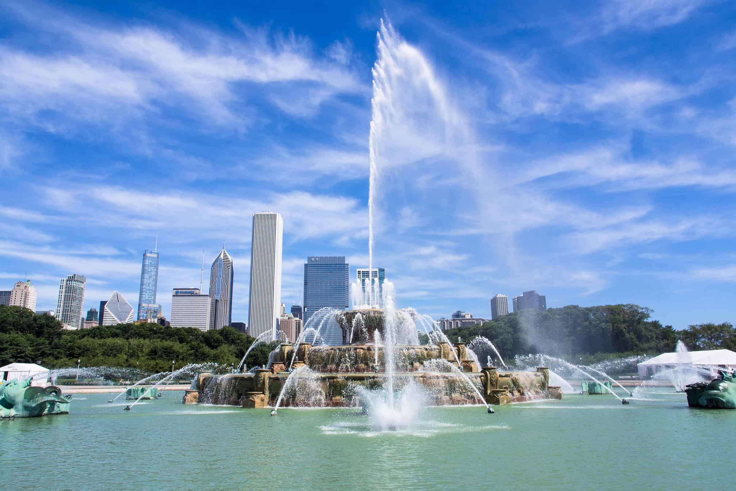 Buckingham Fountain in Chicago