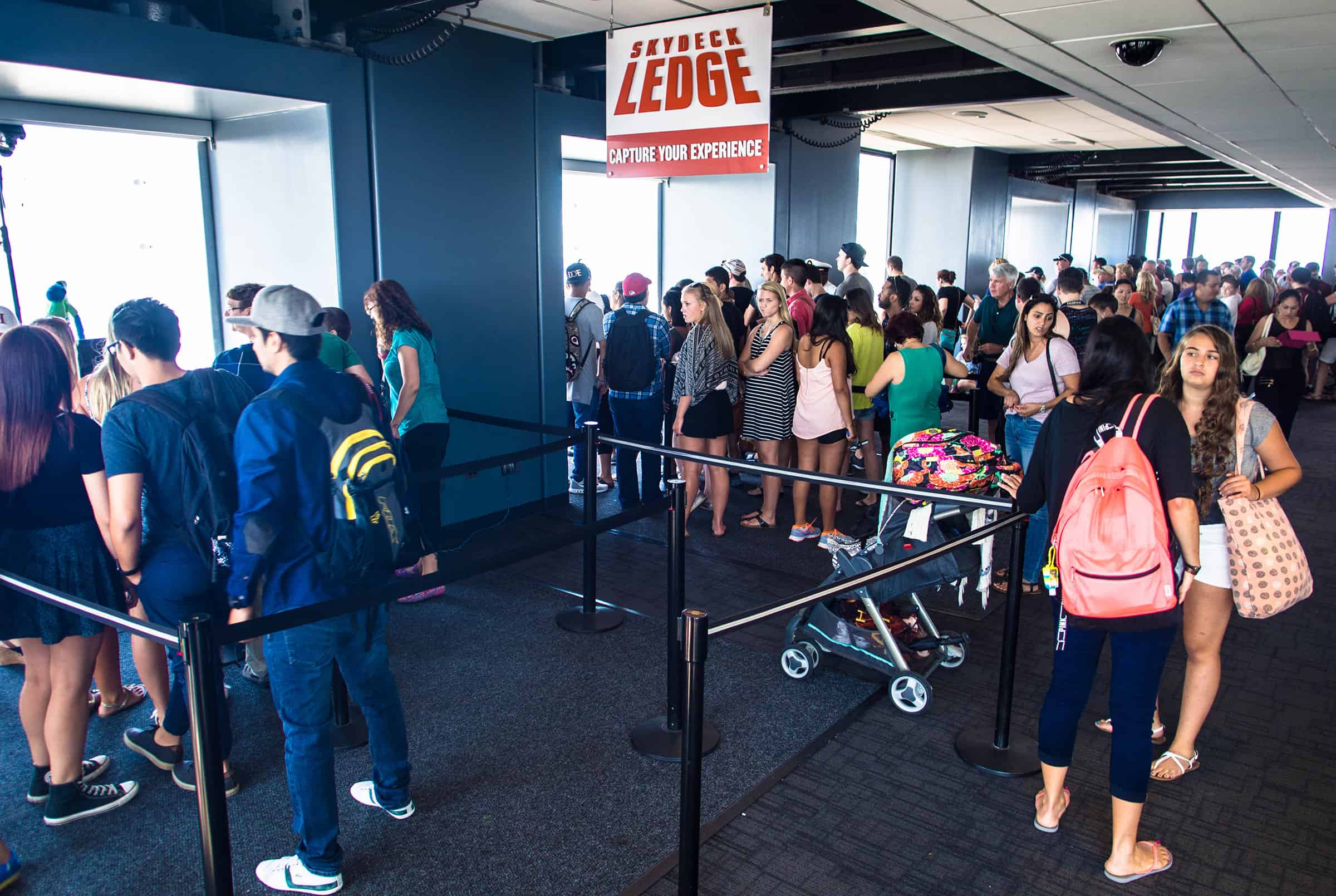 Skydeck Willis Tower in Chicago