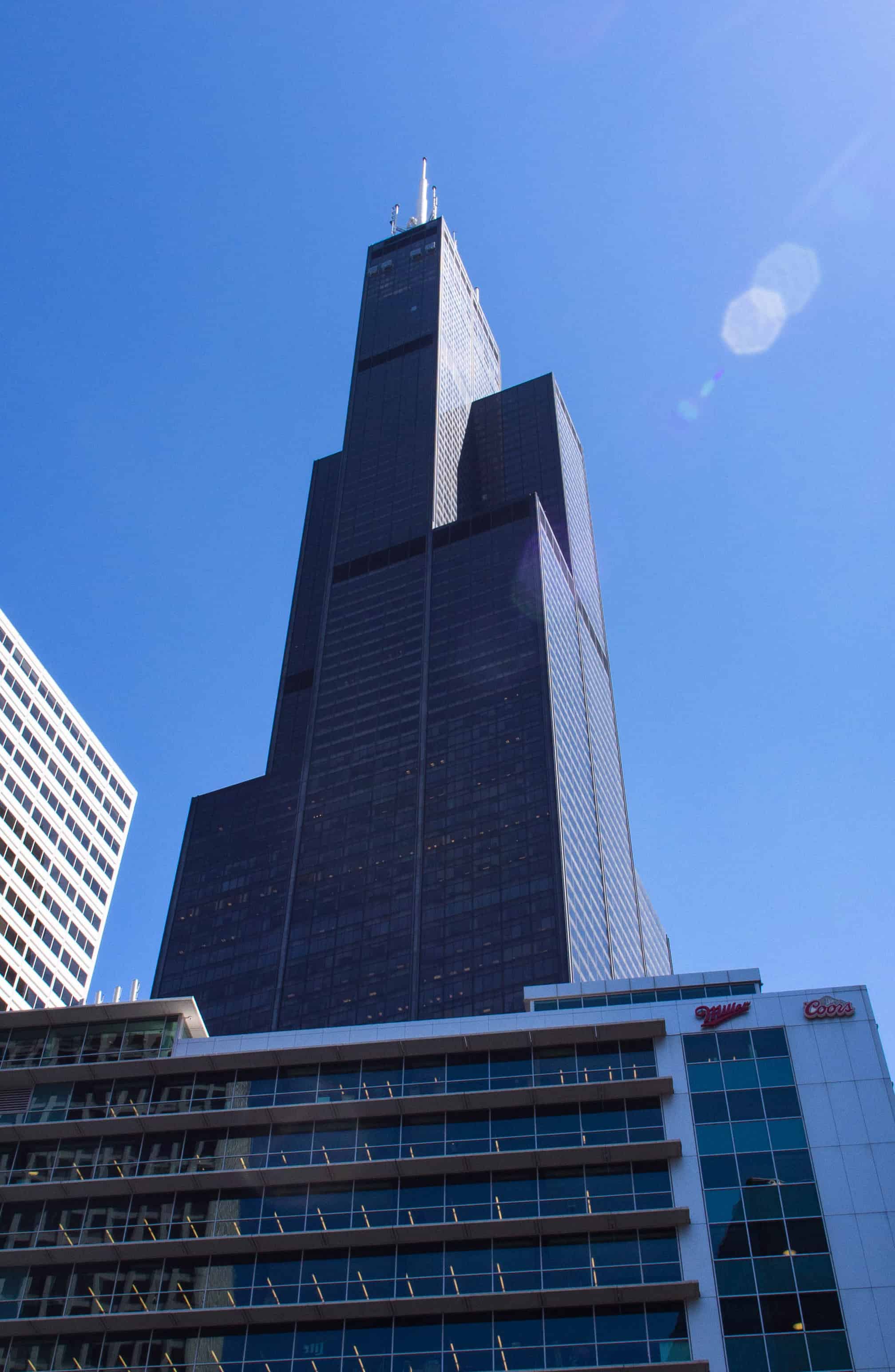 Skydeck Willis Tower in Chicago