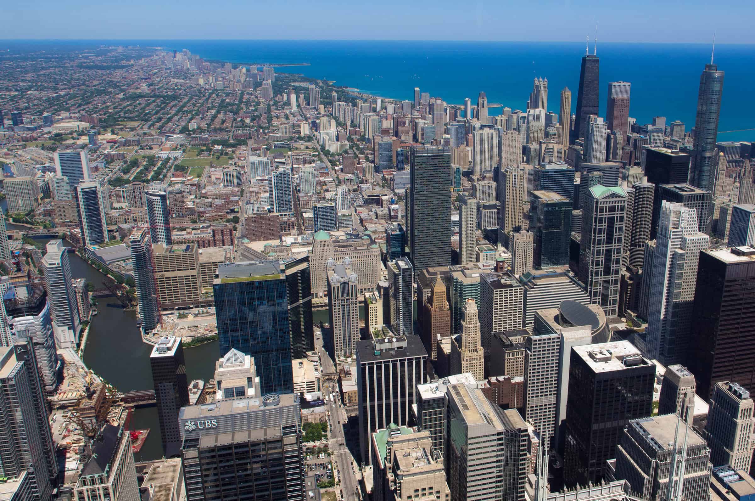 Skydeck Willis Tower in Chicago