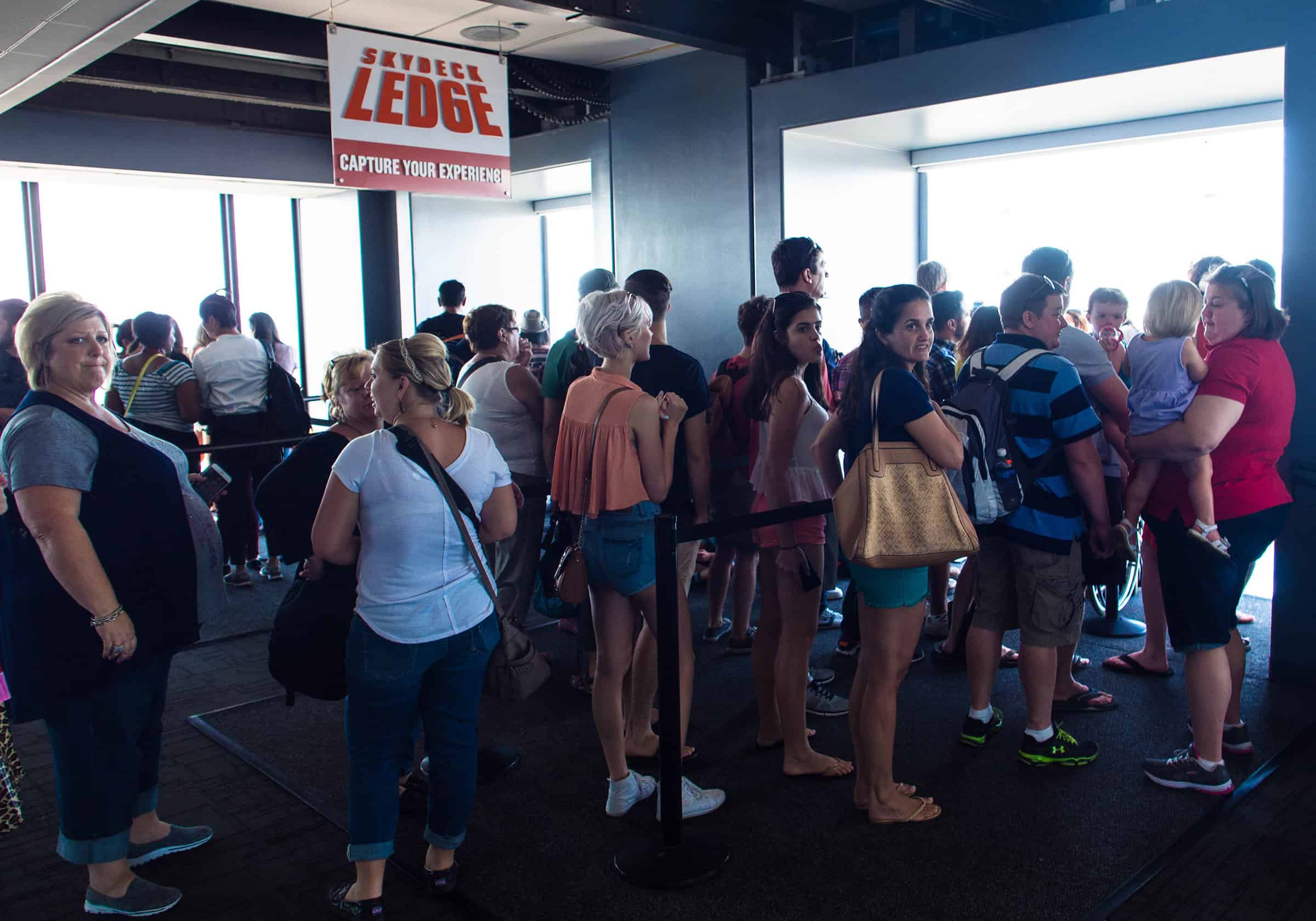 Skydeck Willis Tower in Chicago