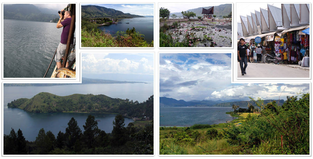 Lake Toba en Samosir Eiland