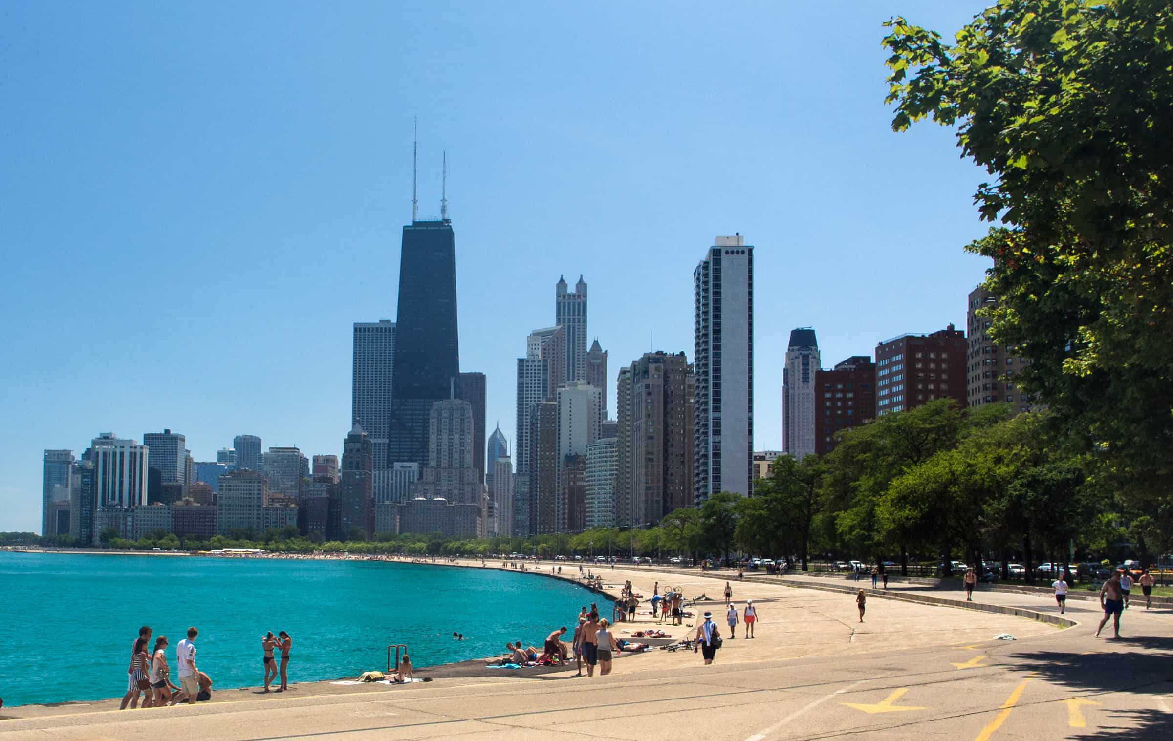 Lakefront Trail in Chicago