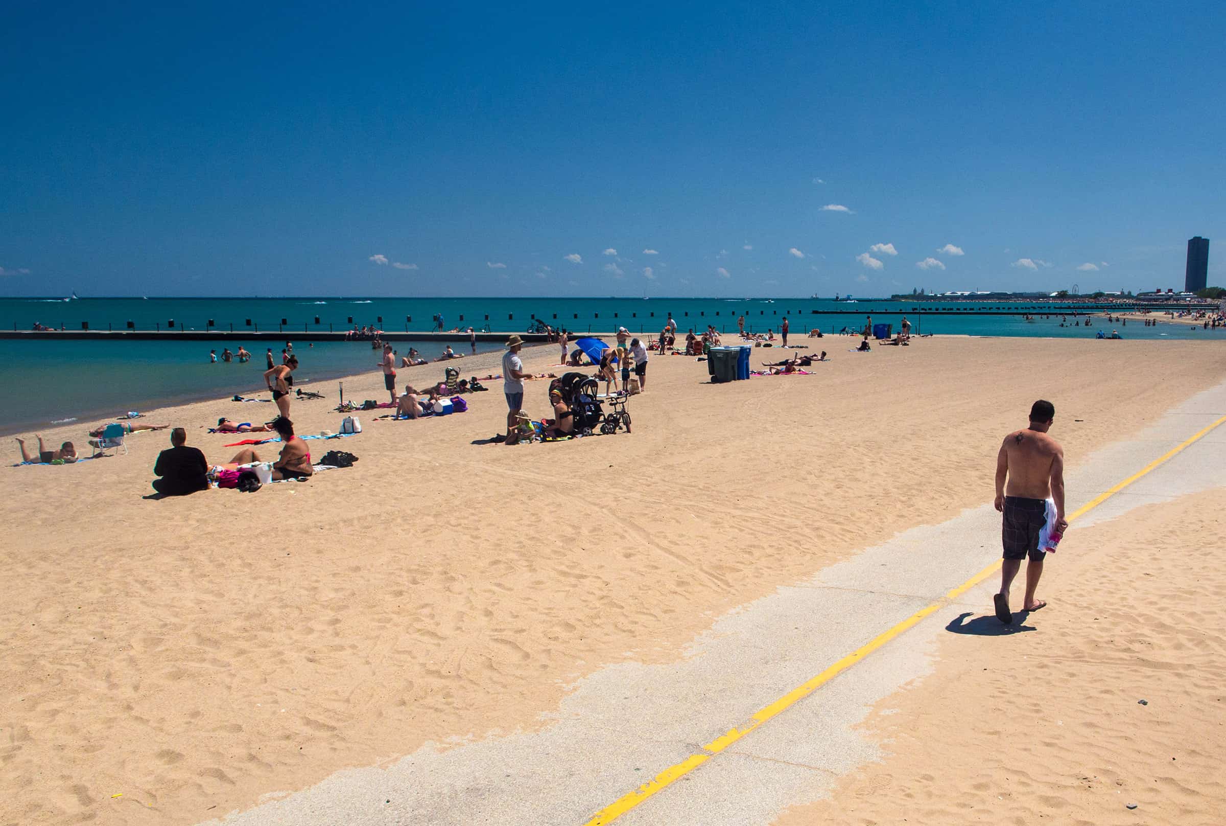 Lakefront Trail in Chicago