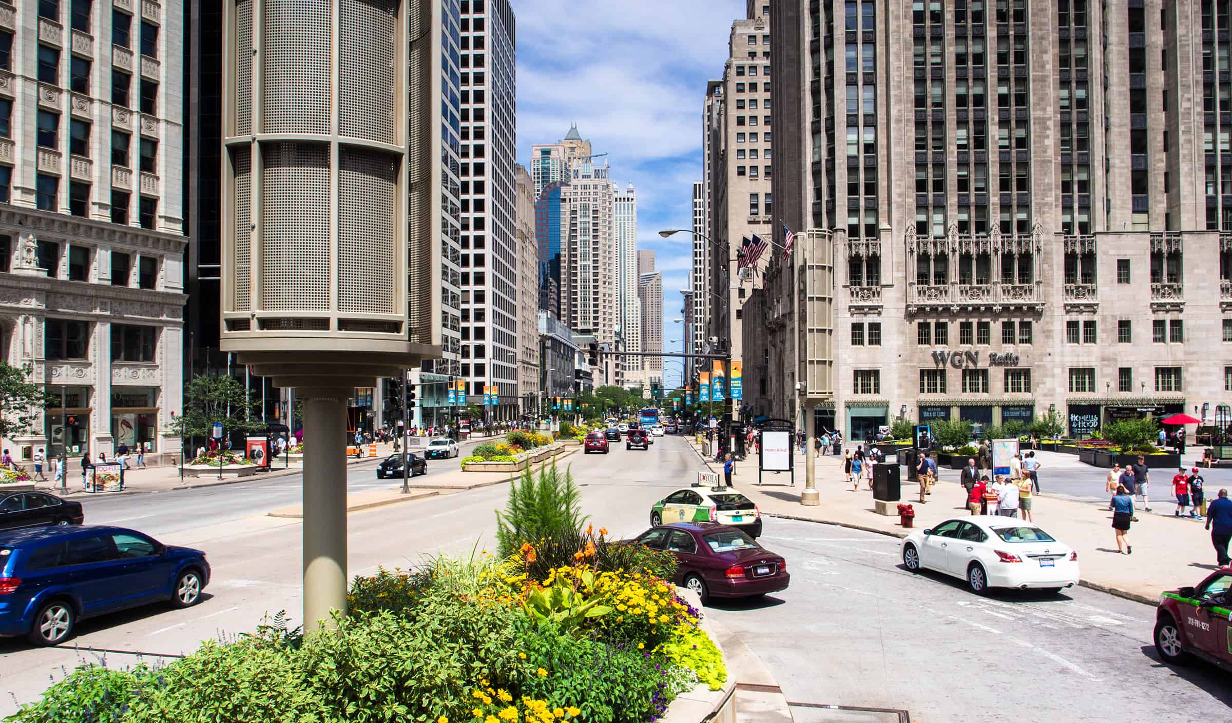 Magnificent Mile in Chicago