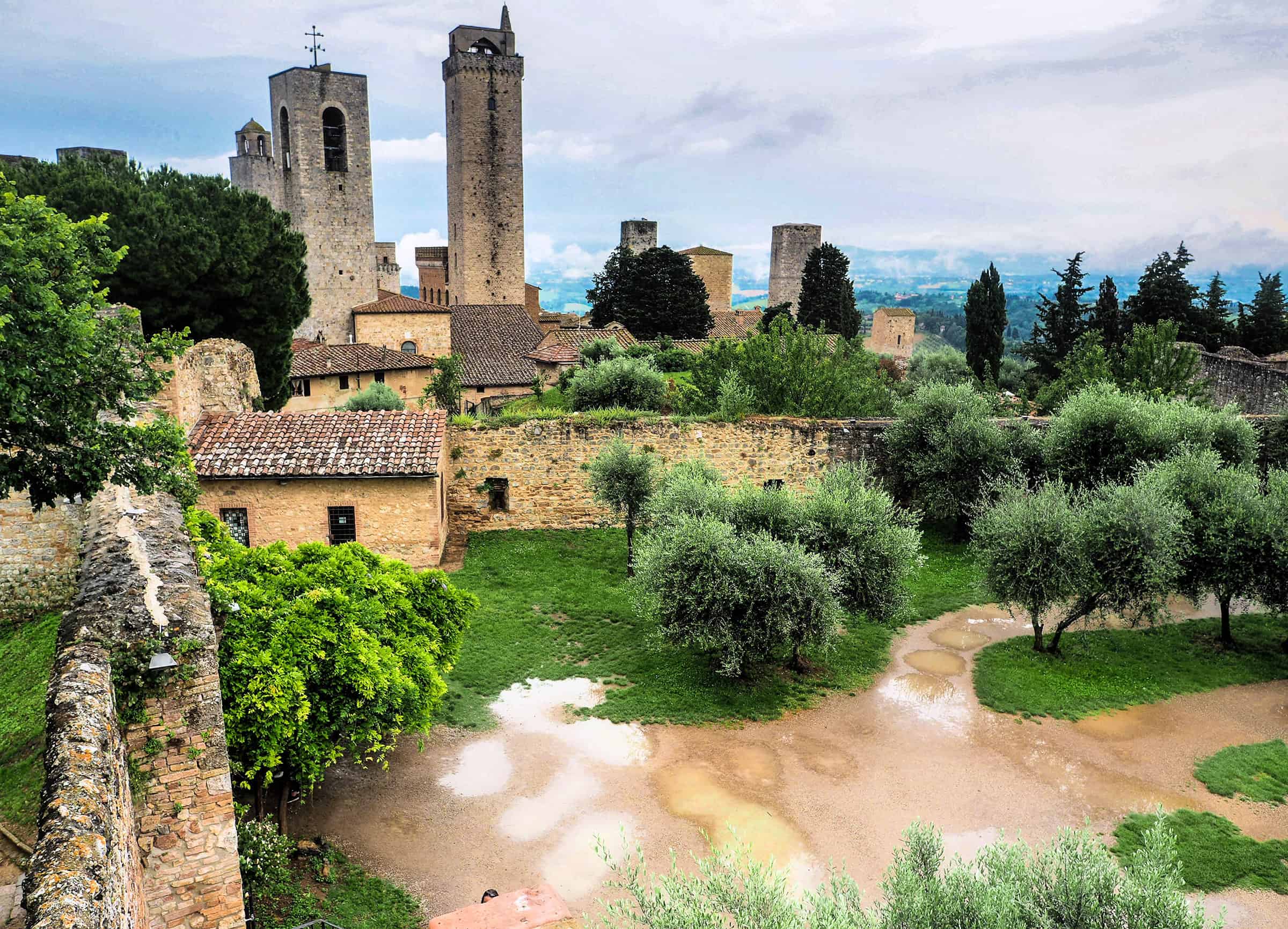 Uitzicht over San Gimignano