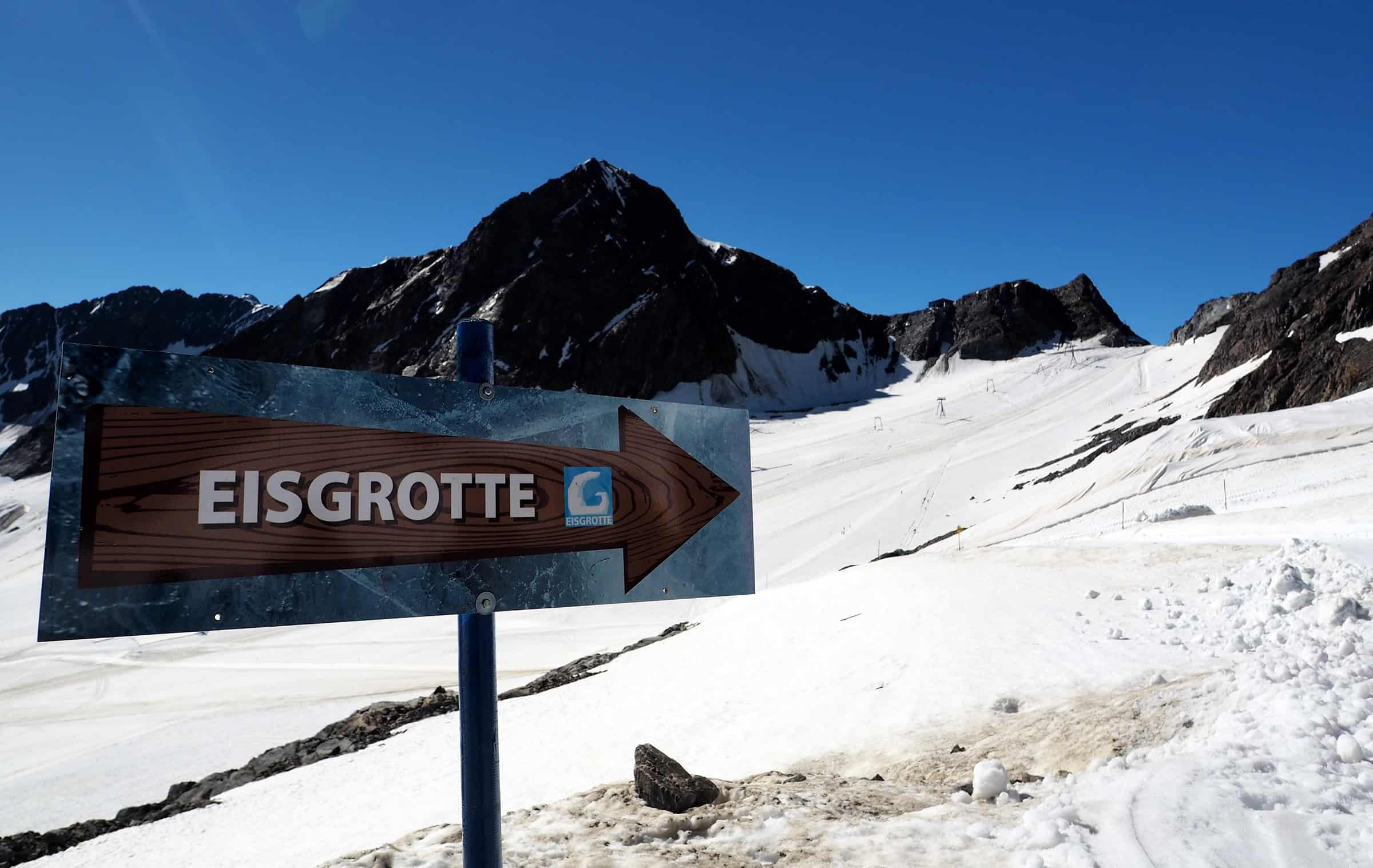 De weg naar de ijsgrot