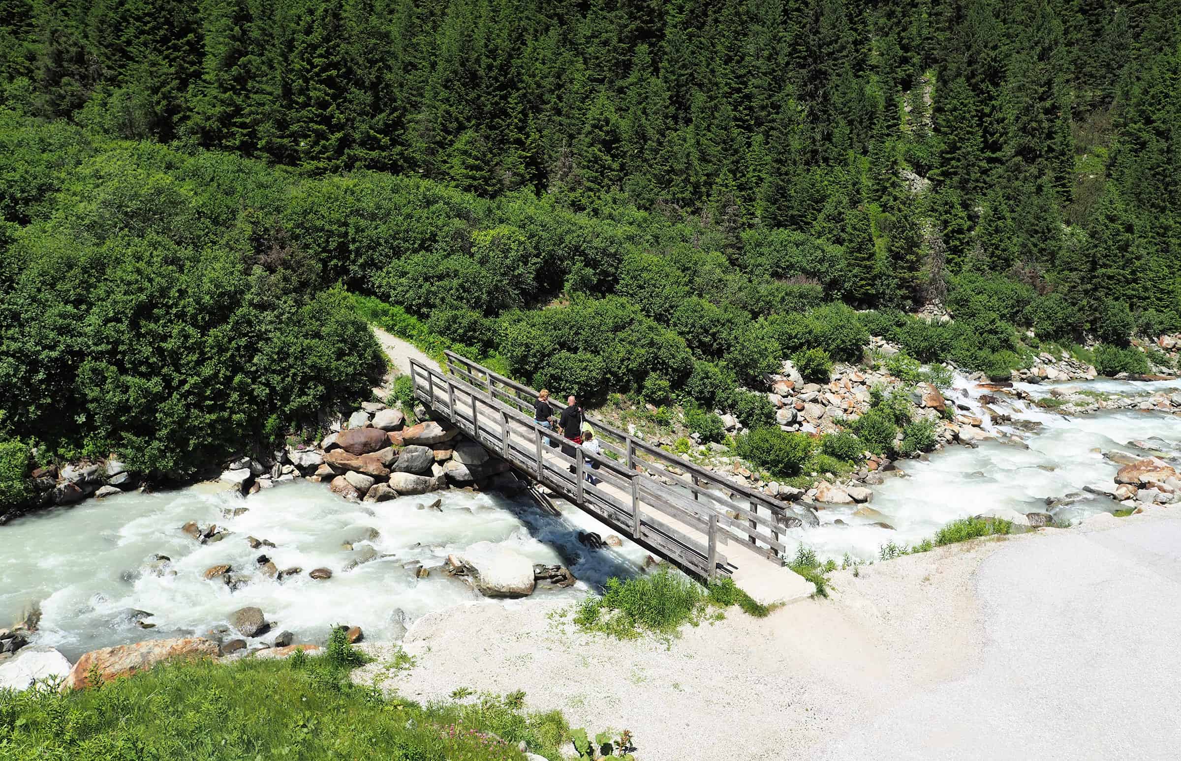 Waterval dichtbij de Mutterberg Valley Terminal