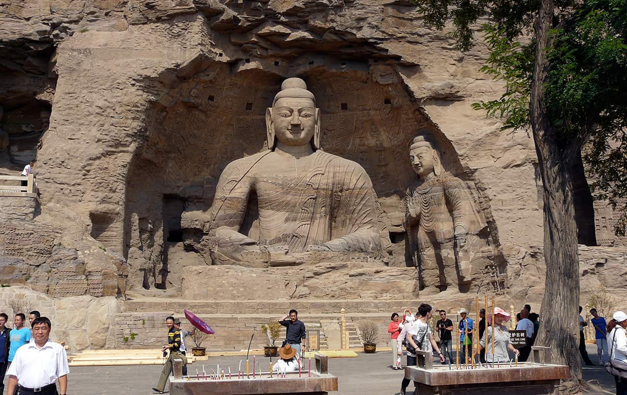 Grotten van Yungang bij Datong