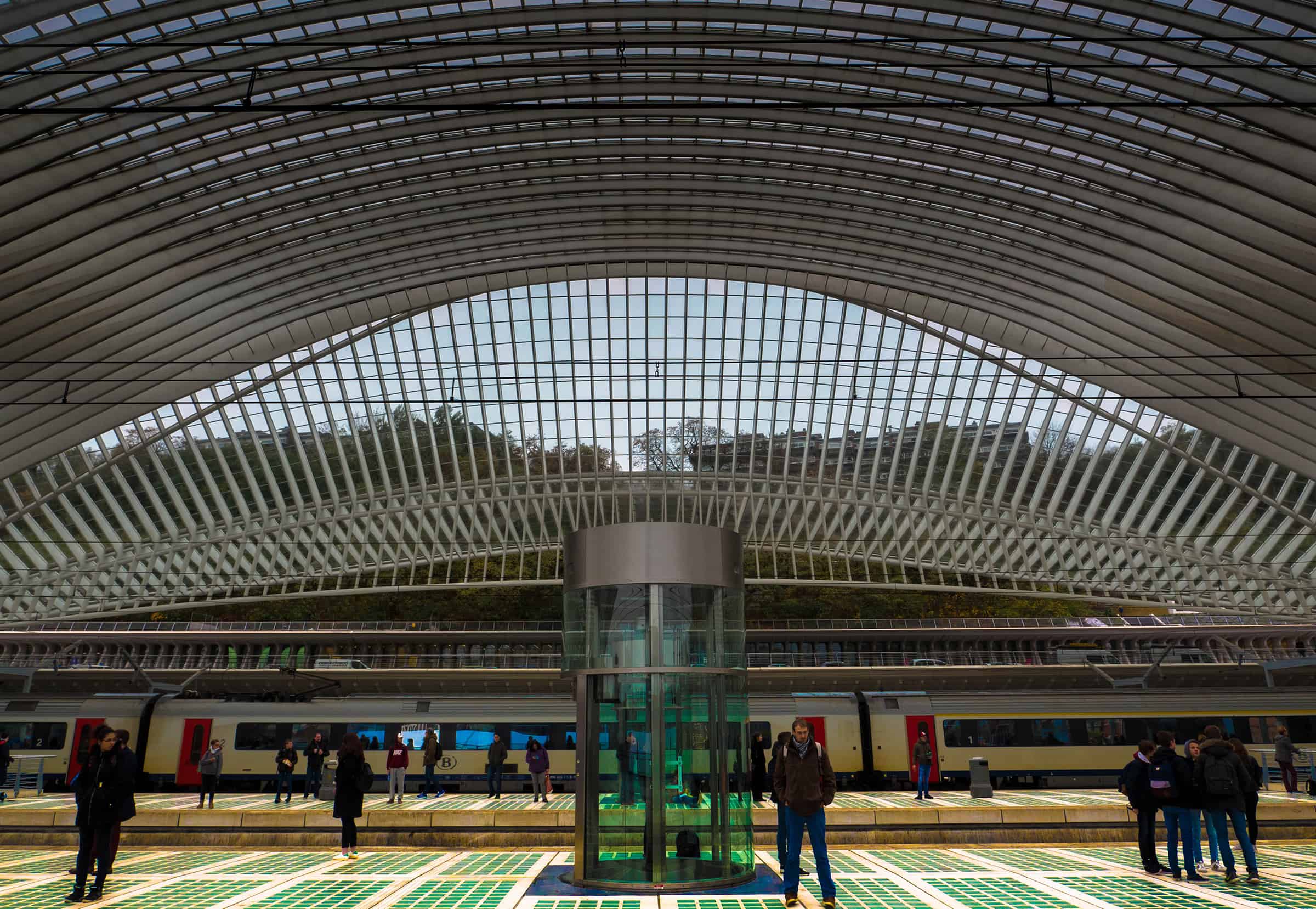 Treinstation Liege Guillemins 2