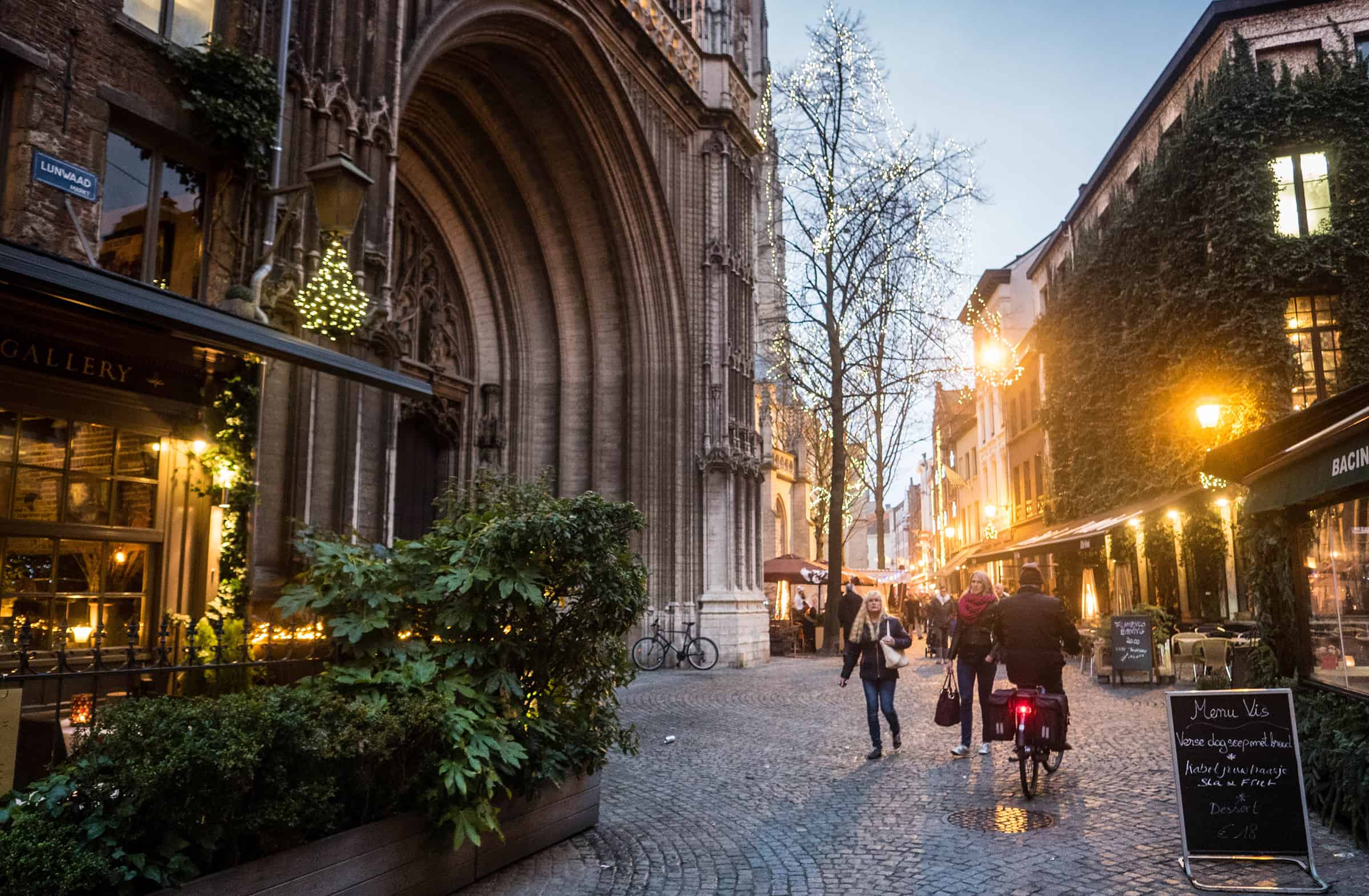 Gezellige straatjes van Antwerpen