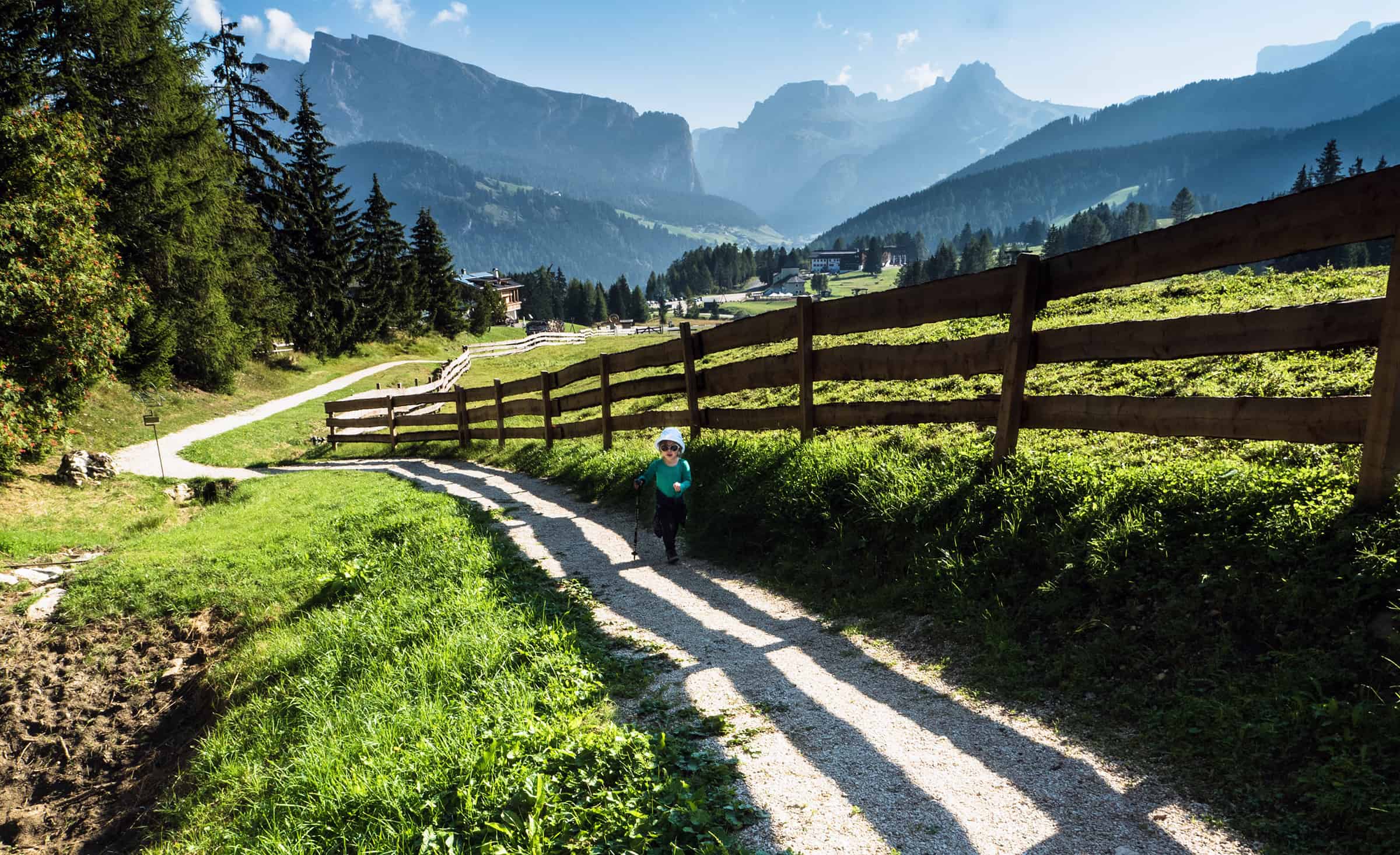 Monte Pana wandelpad