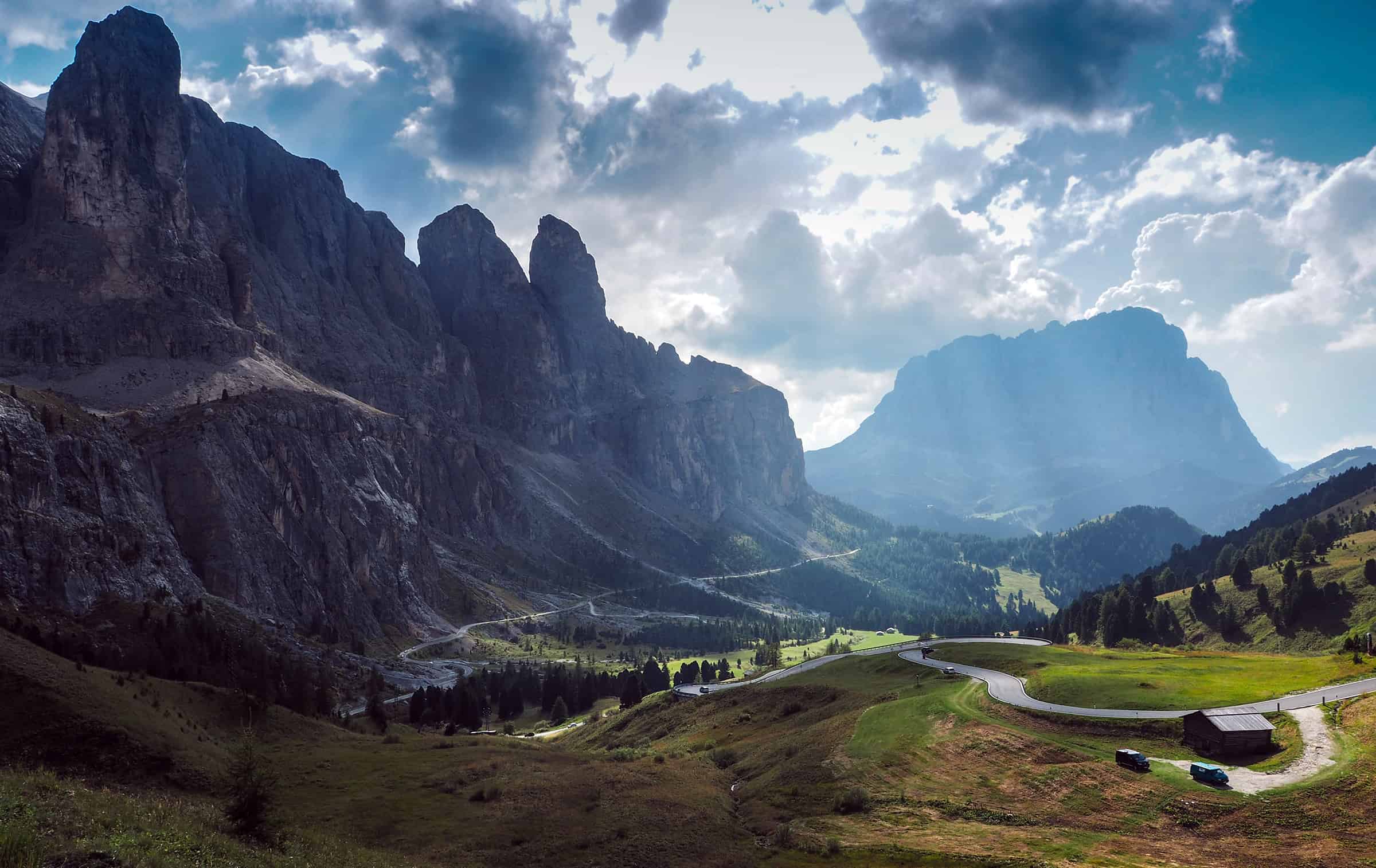 Bergweggetje richting Alta Badia