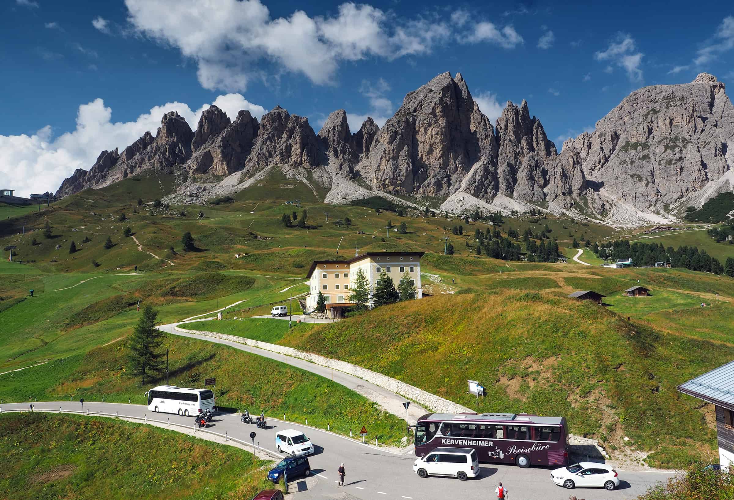 De schitterende Passo Gardena