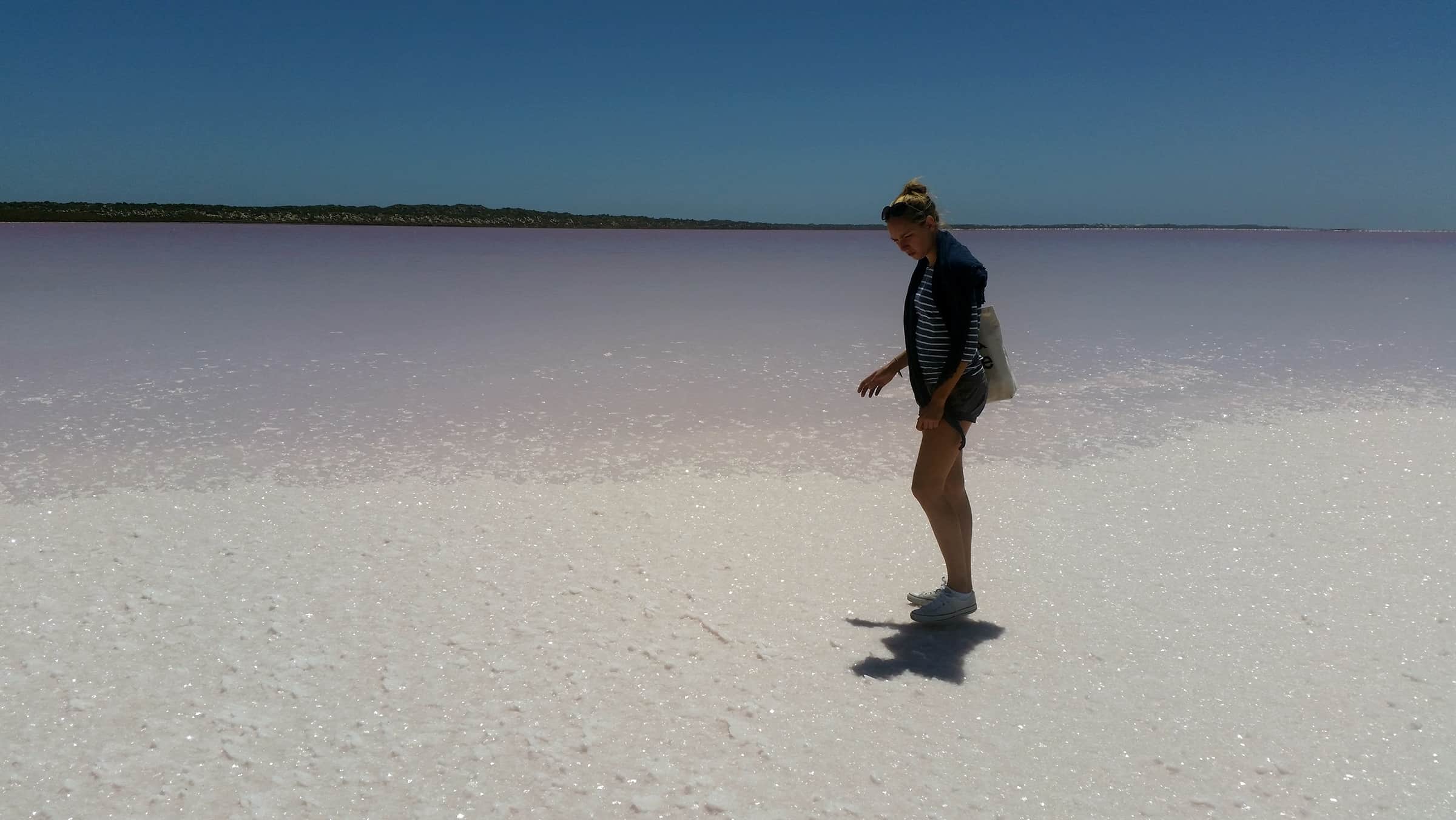 Pink Lake Australië