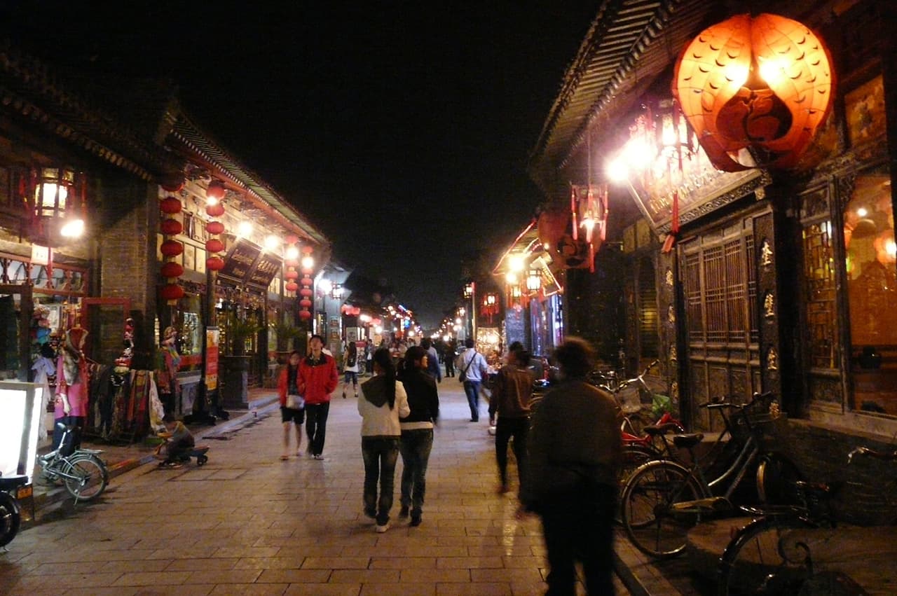 Pingyao by night