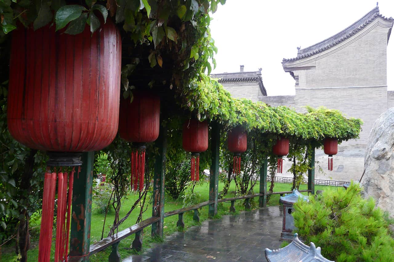 Versieringen in Pingyao