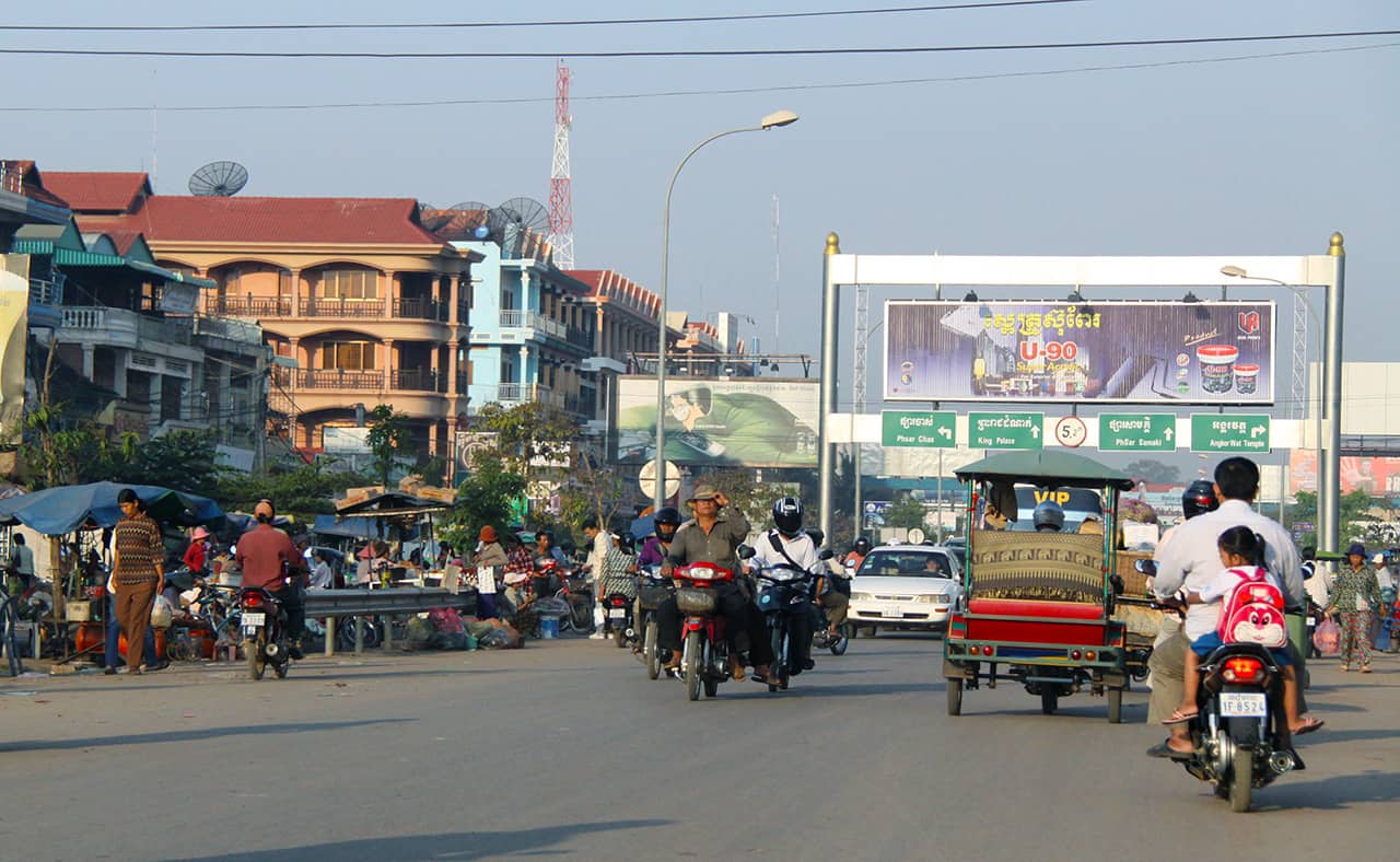 Verkeer in Siem Reap