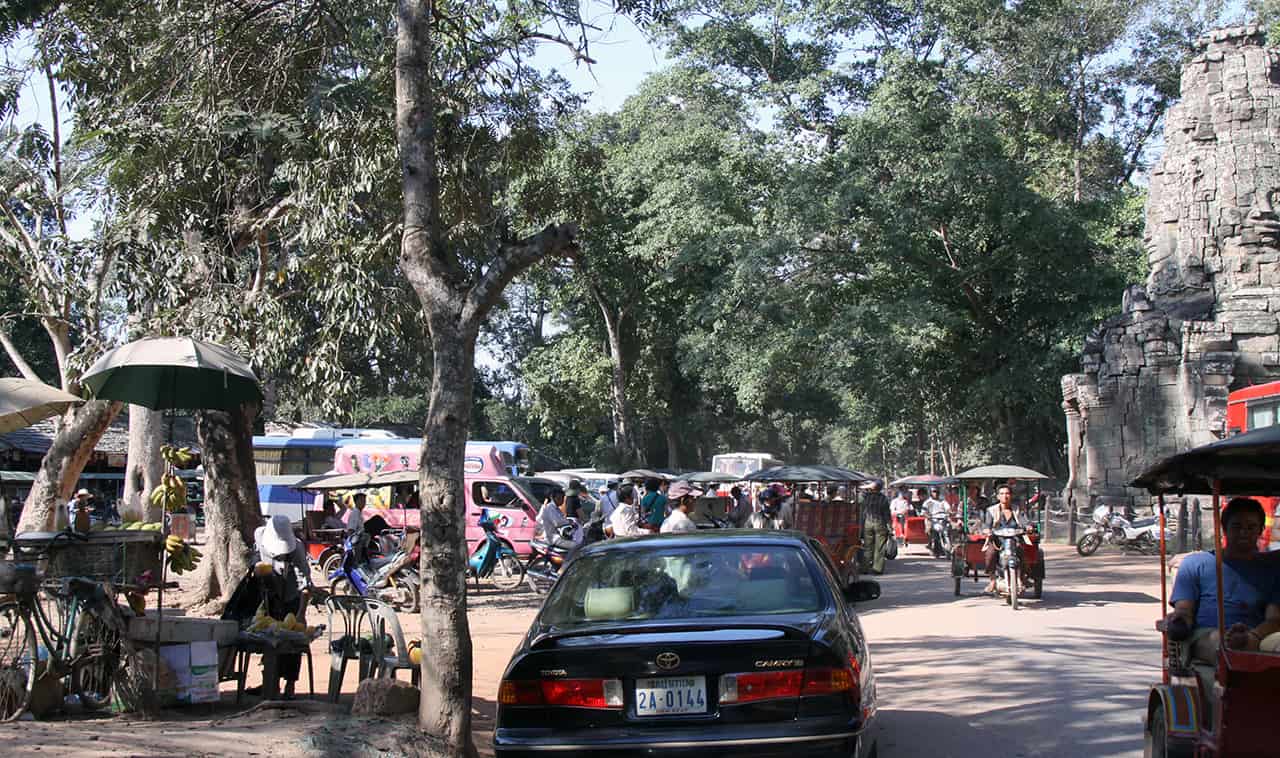 Siem Reap met de vele prachtige tempels