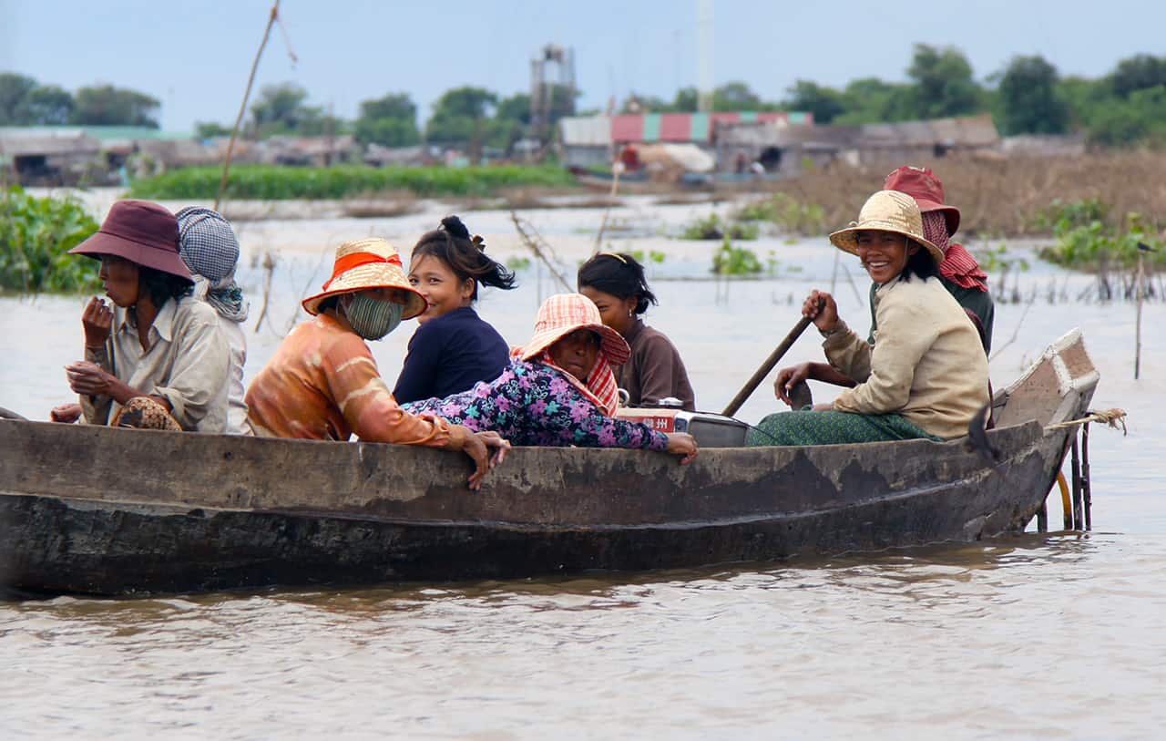 Tonle Sap en de waterdorpen