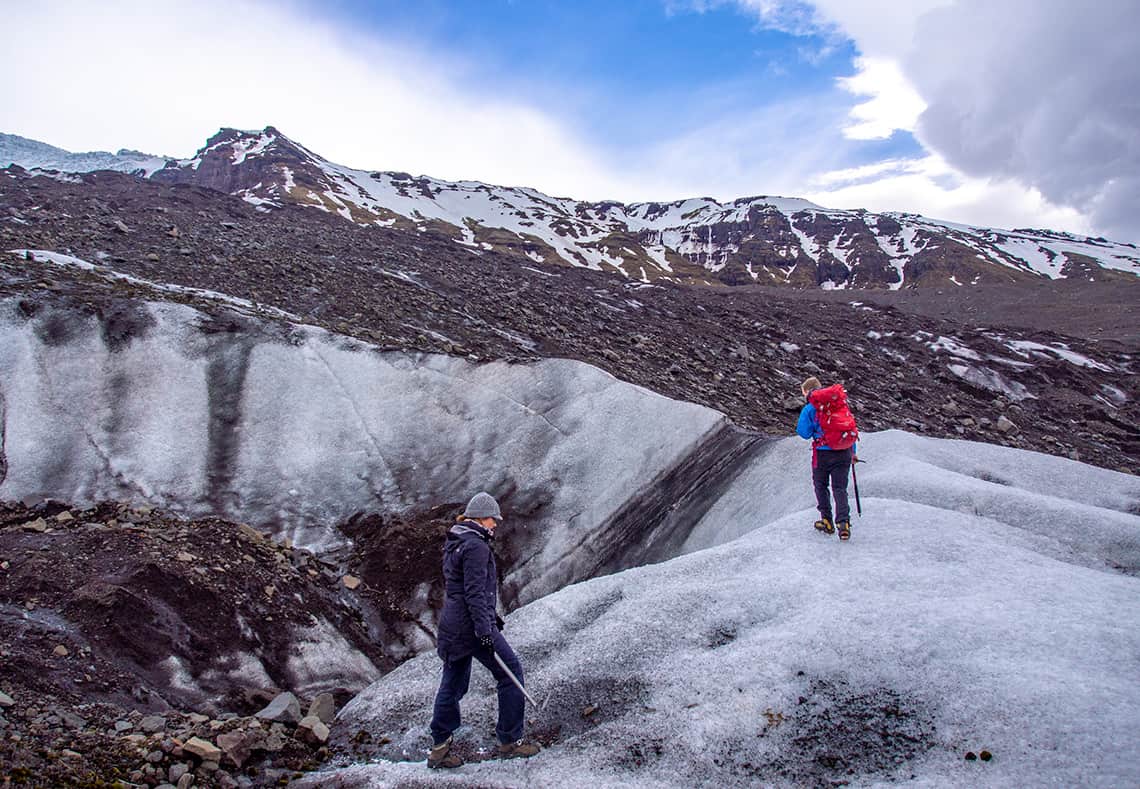 Gletsjerhike in IJsland