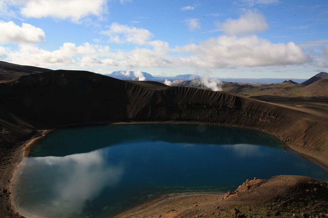 Vulkanen in IJsland