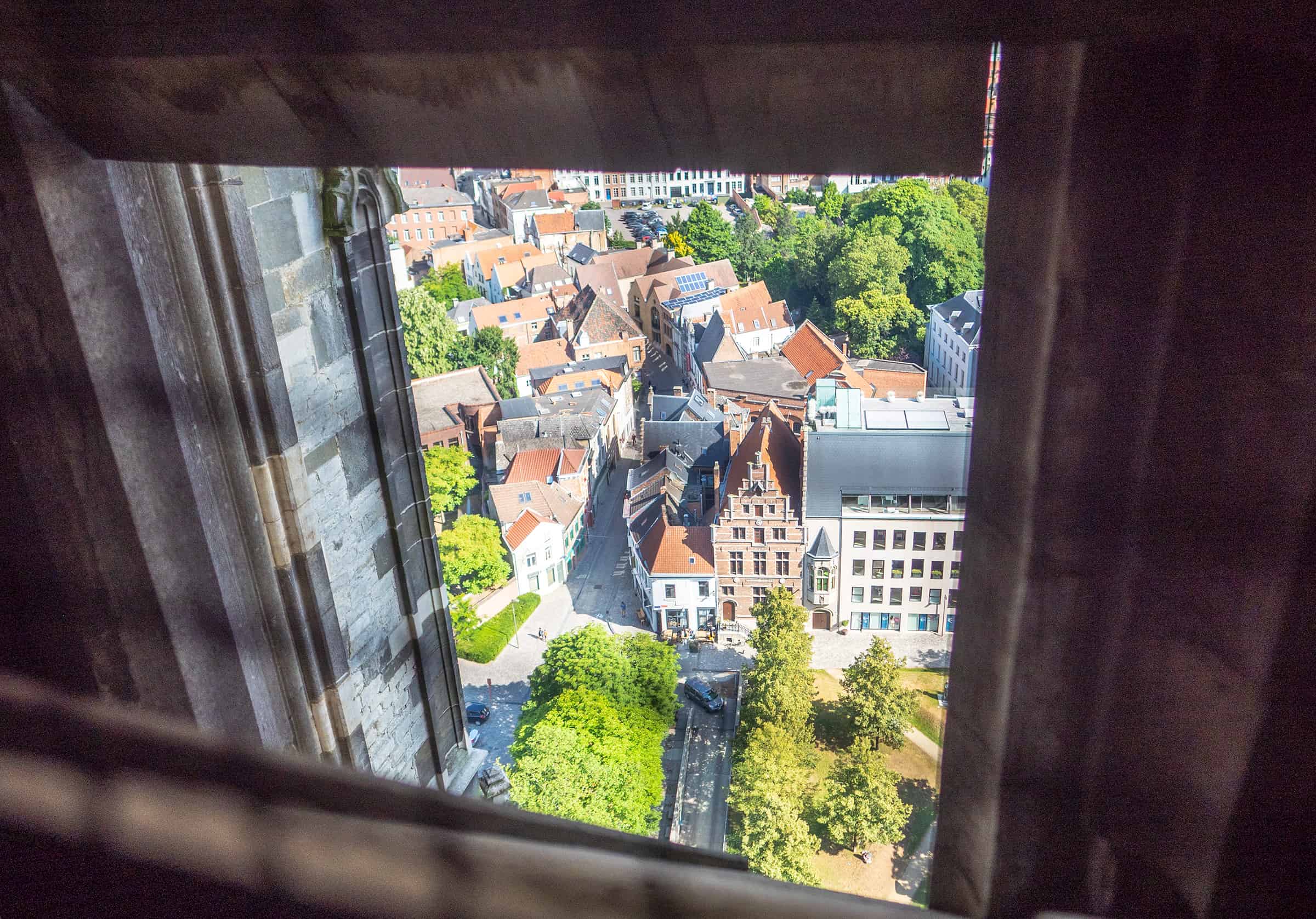 Uitzicht vanaf St Romboutstoren