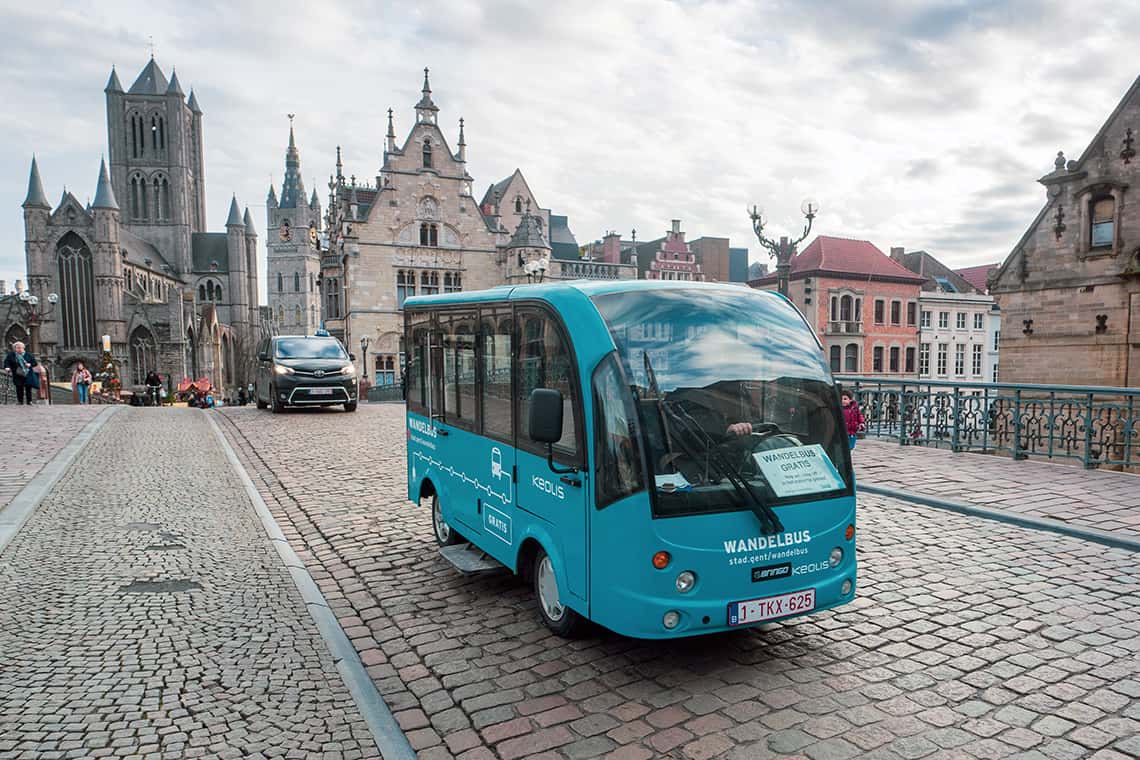 Wandelbusjes Gent