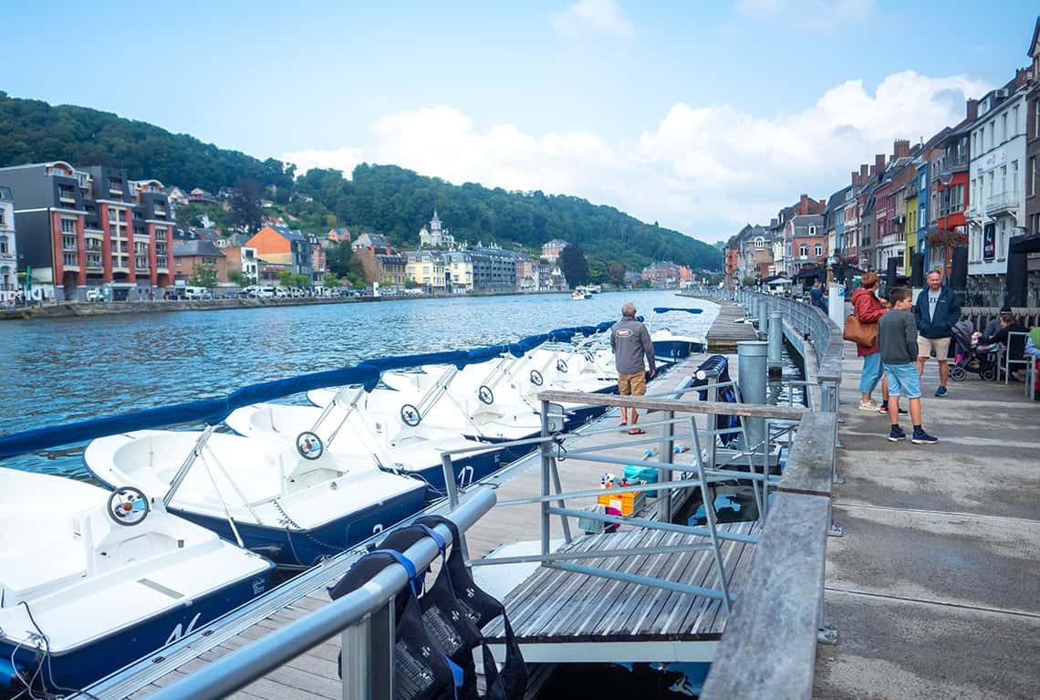 Fluisterboot in Dinant