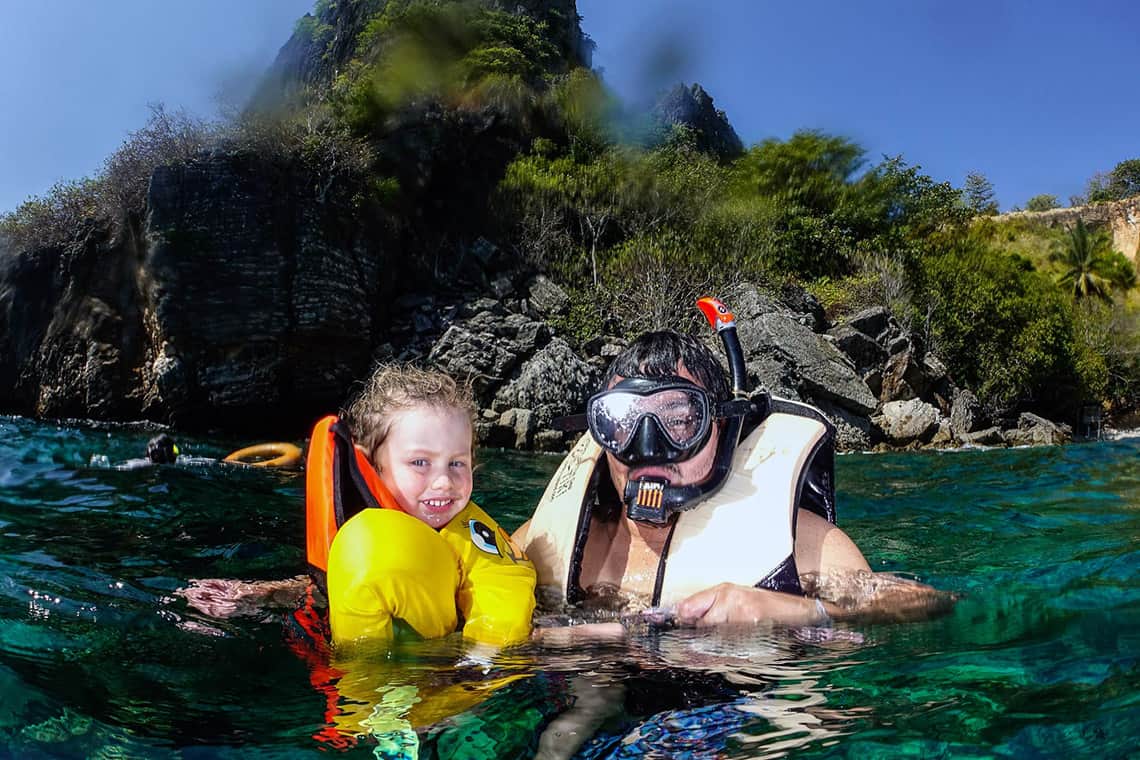Snorkeltour met de kids