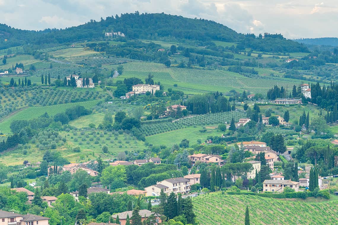 Toscane met de auto